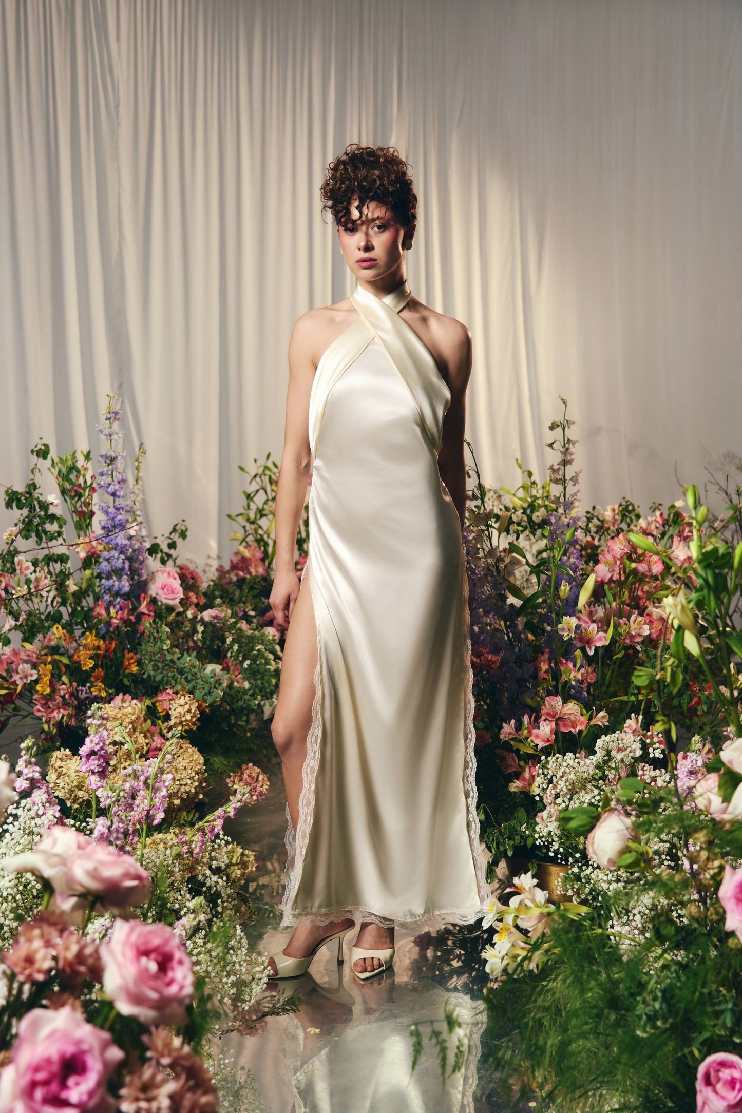 EVA PEARL MAXI DRESS