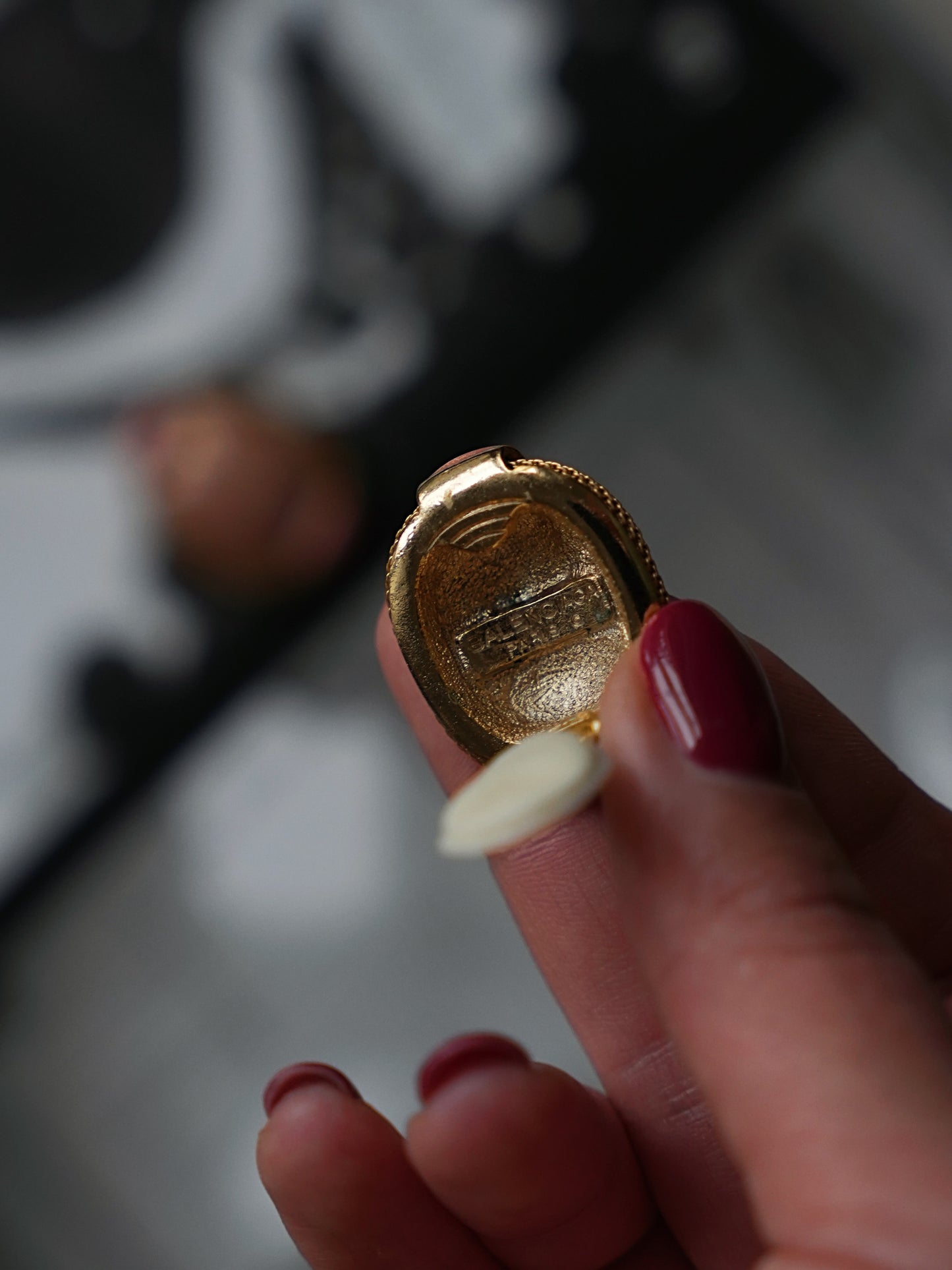 Vintage Balenciaga Clip-On Earrings