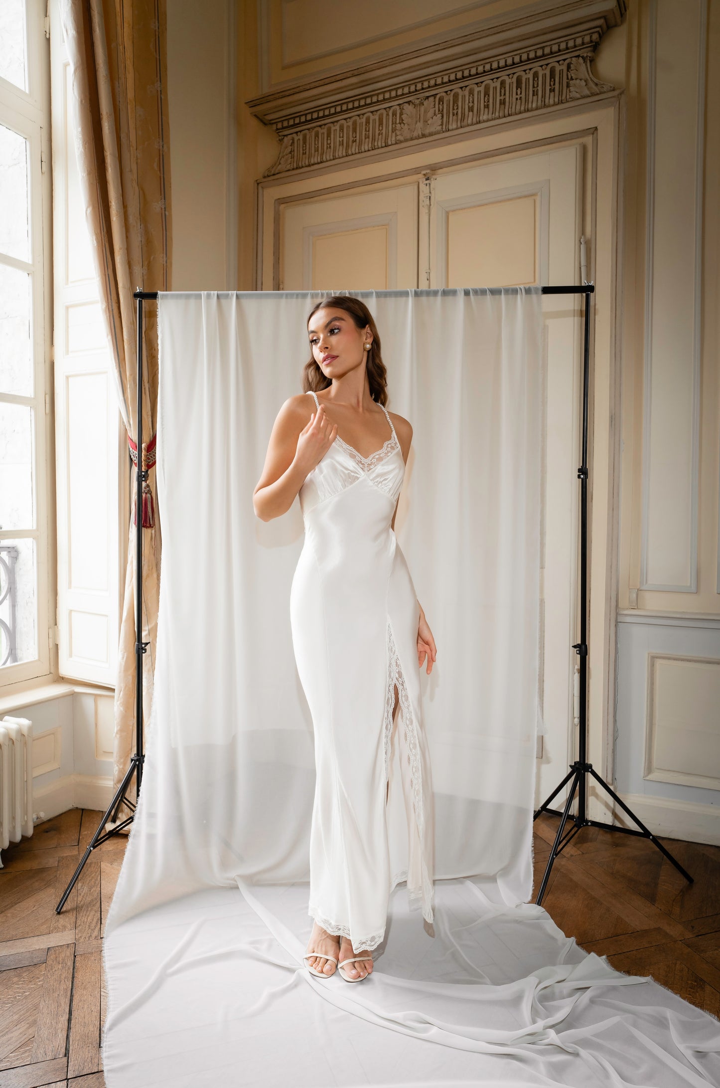 ANGEL IVORY MAXI DRESS