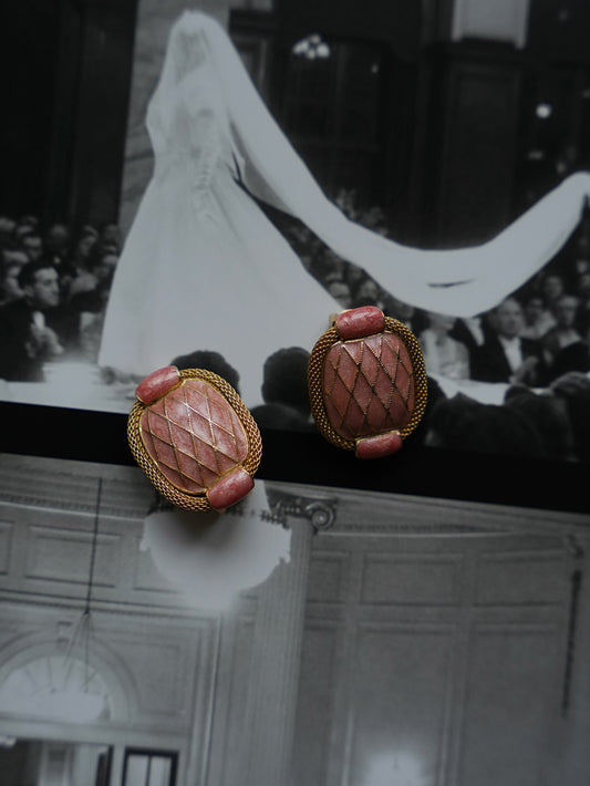 Vintage Balenciaga Clip-On Earrings