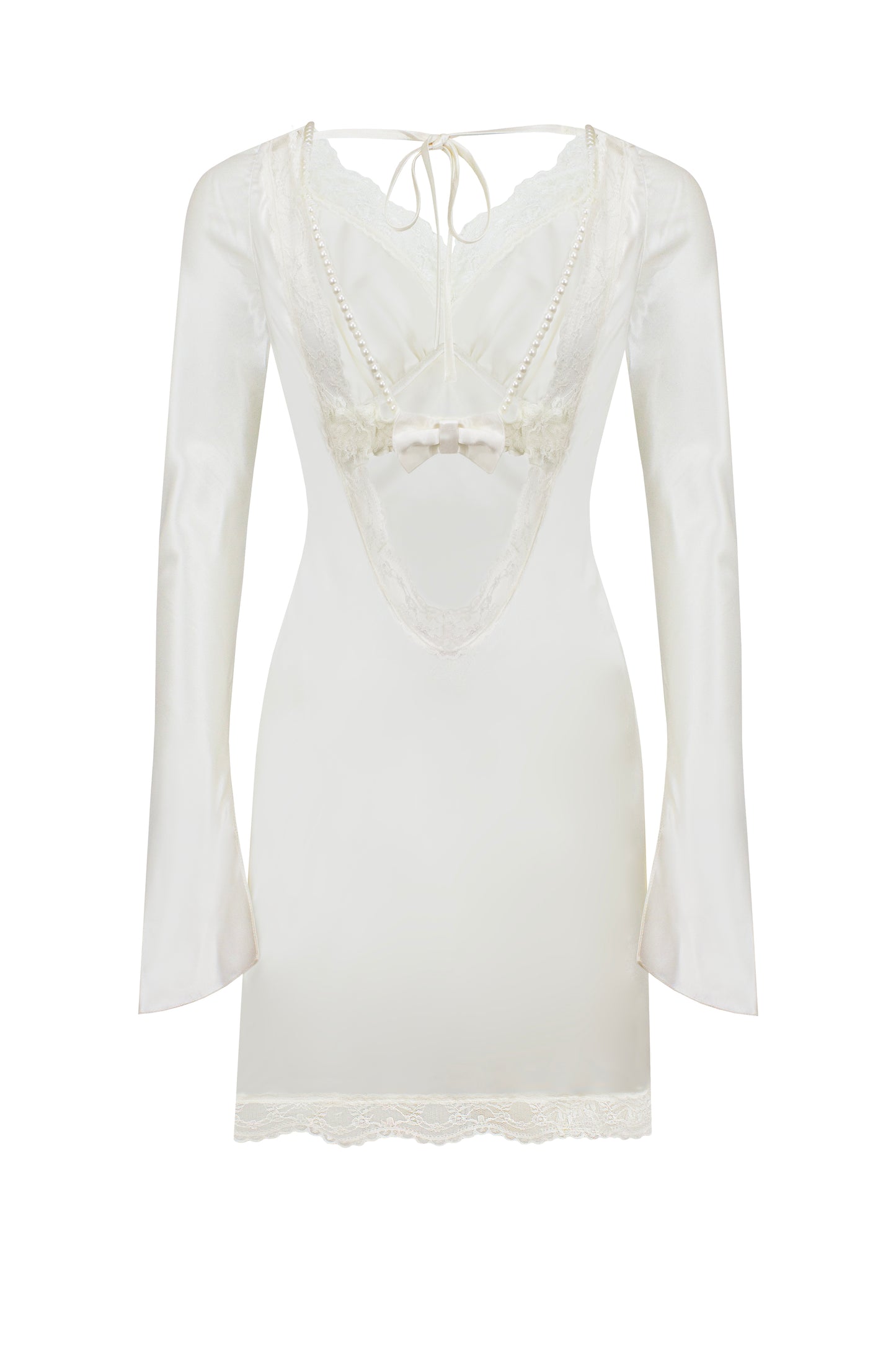 DRESS – ANGEL MINI LONG-SLEEVED