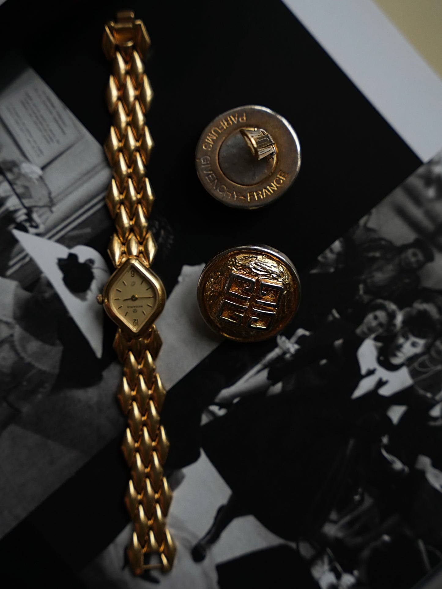 Vintage Givenchy 4G Clip-On Earrings