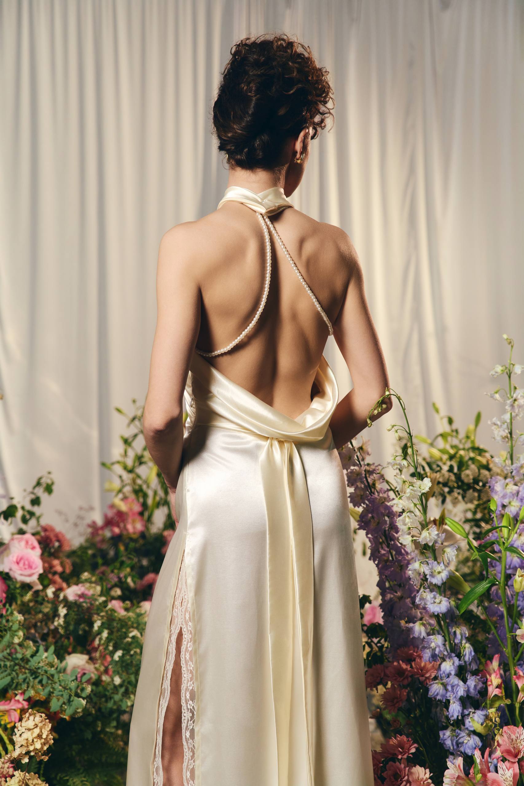 eva satin maxi dress Diosa Eva Maxi Dress JuaJua