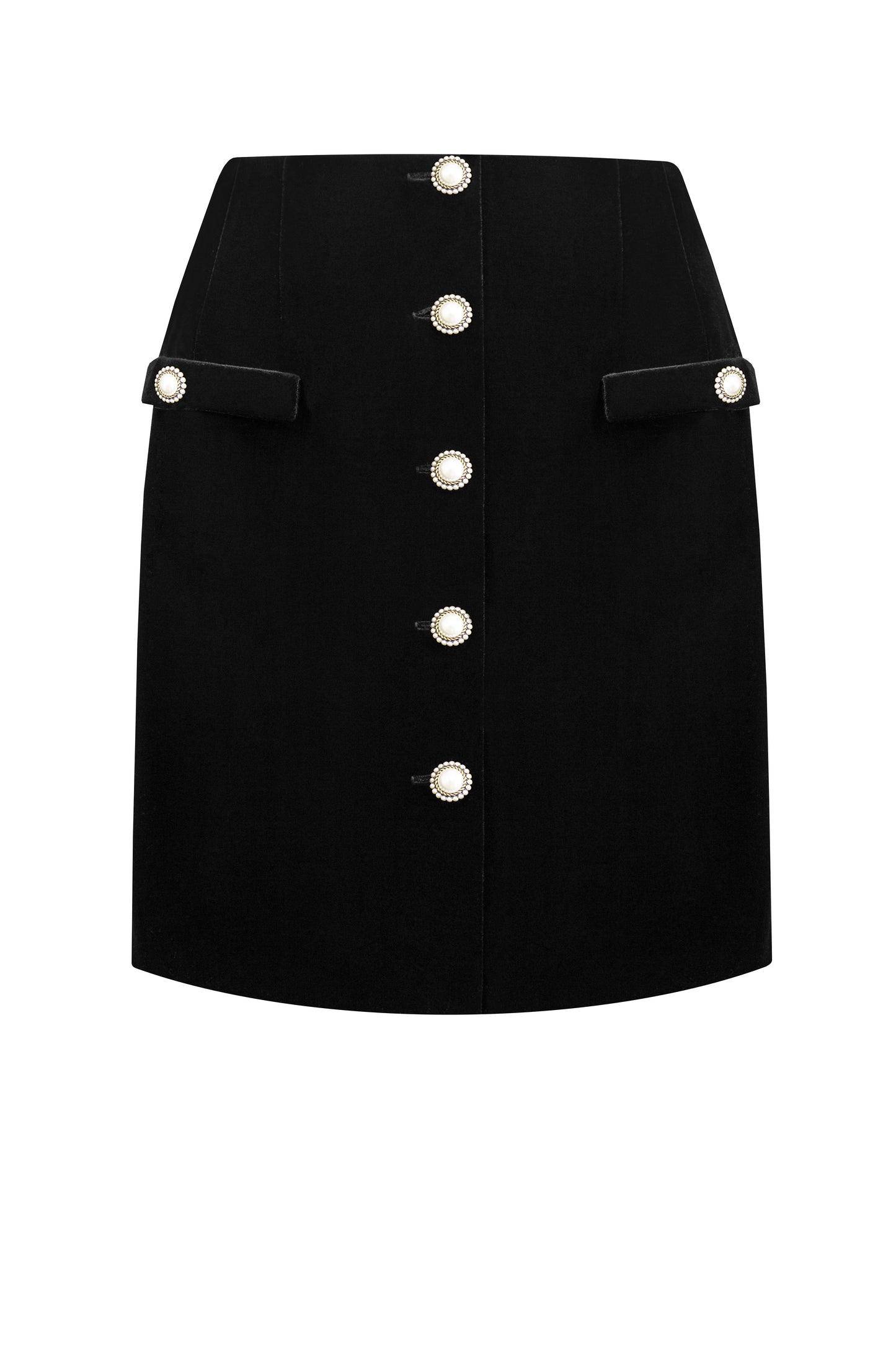 BLACK VELVET SUIT - L’IMPÉRATRICE WITH JUPE