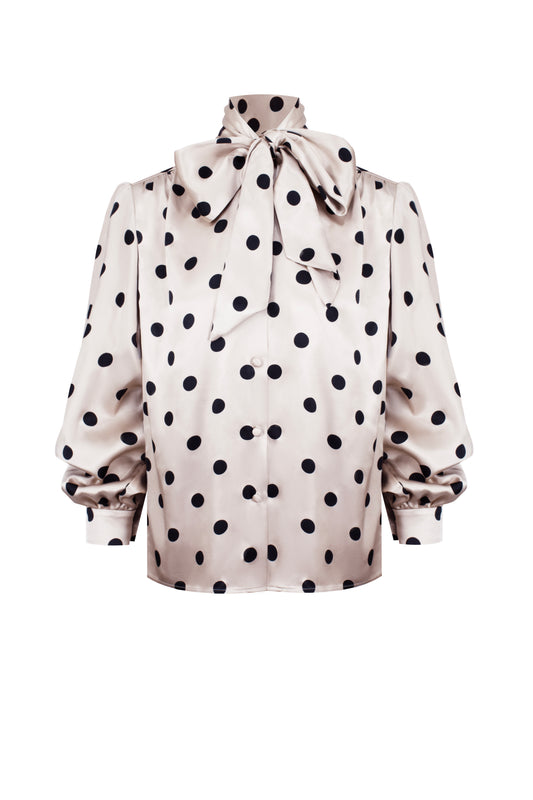VIVIENNE – POLKA DOT BLOUSE