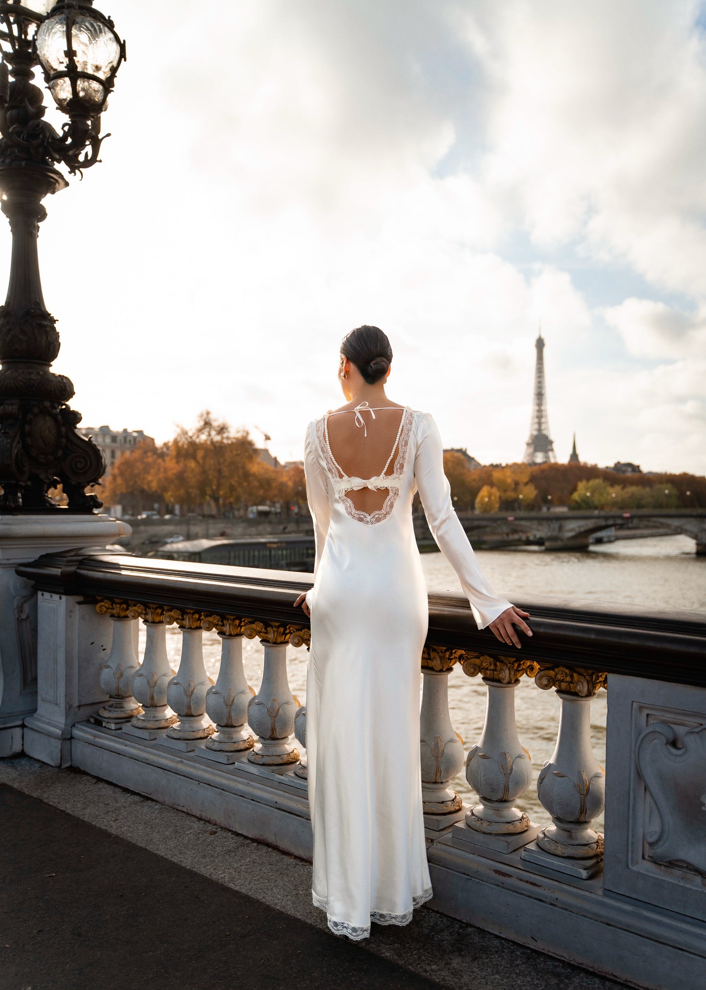 Dress – “Angel” with long sleeves