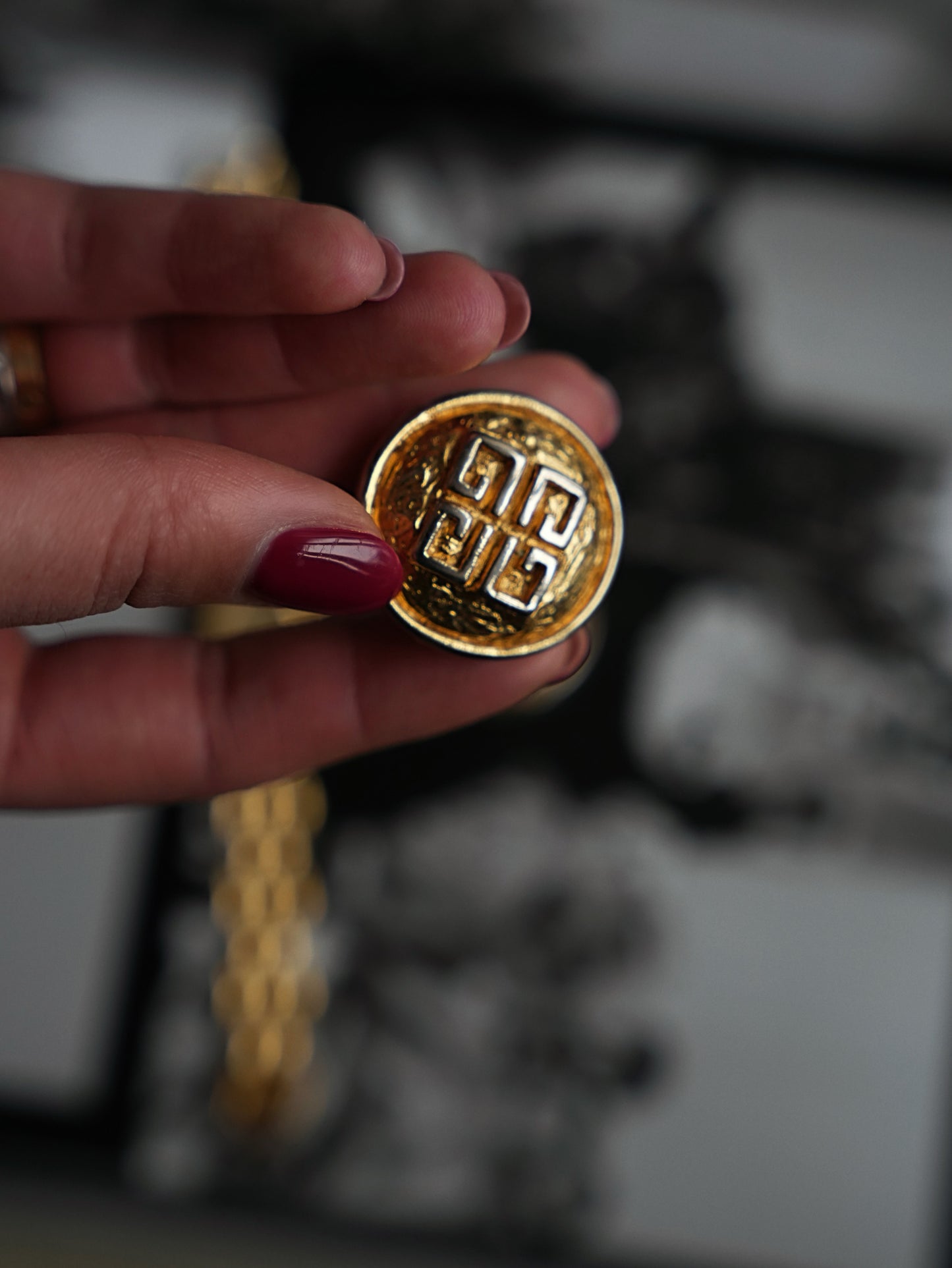 Vintage Givenchy 4G Clip-On Earrings