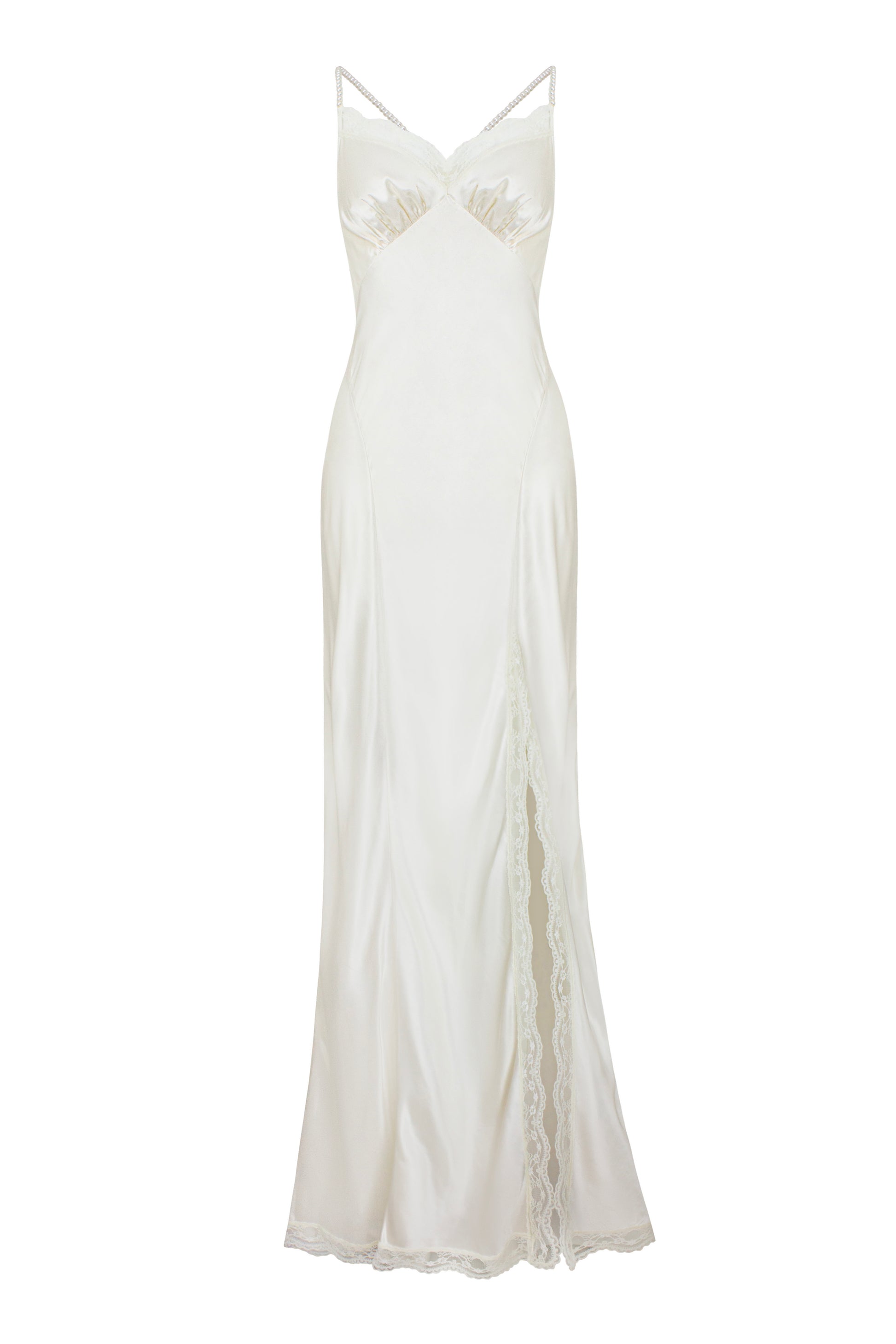 ANGEL – IVORY MAXI DRESS – LMRPARIS