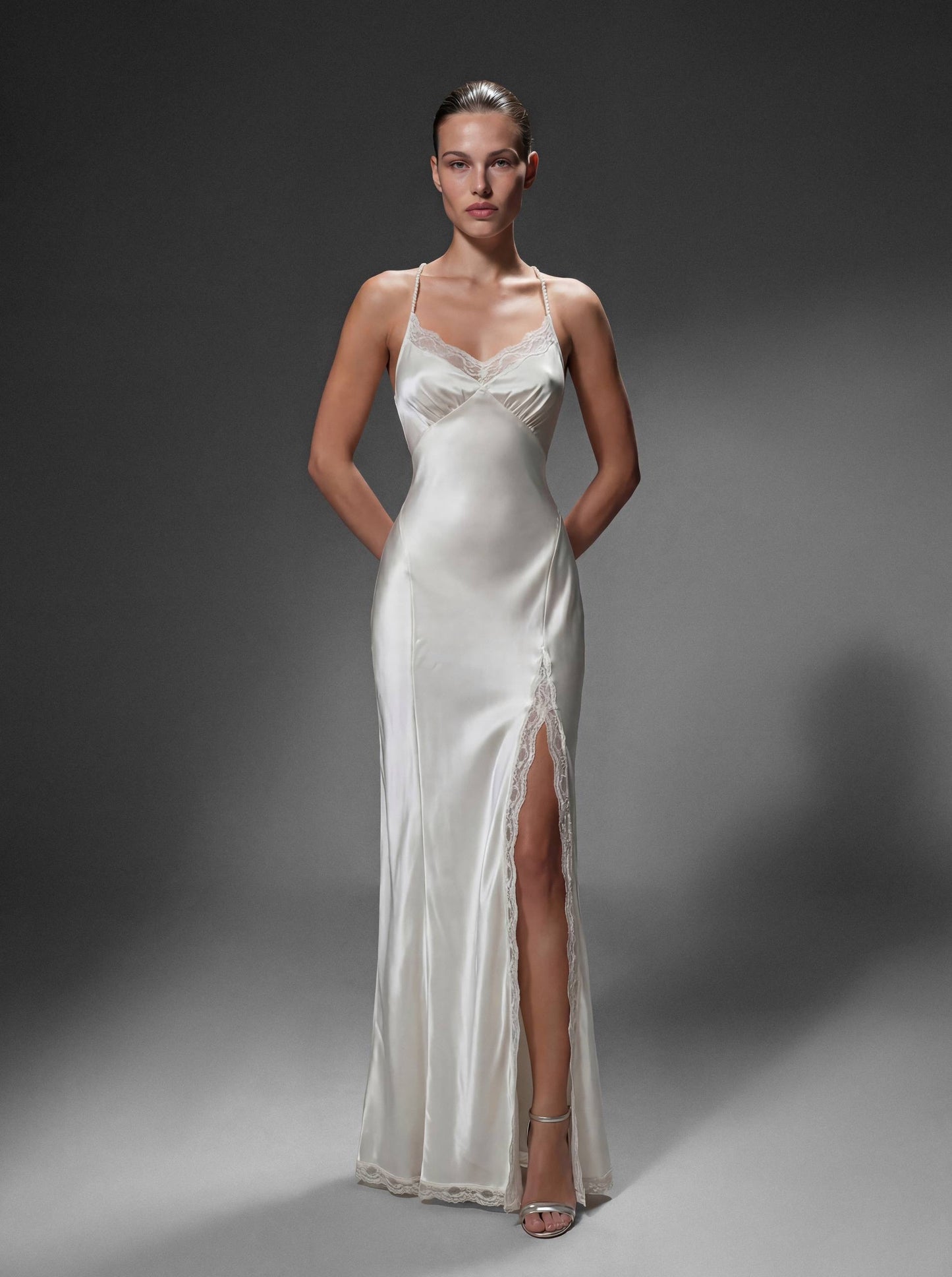 ANGEL IVORY MAXI DRESS