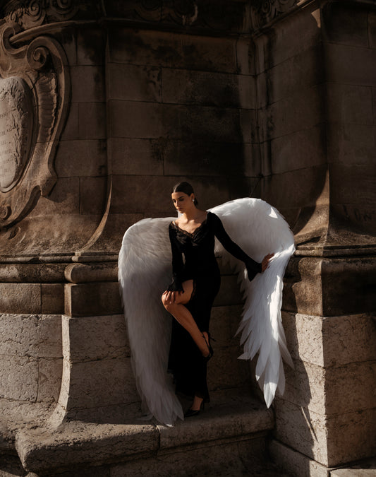 Dress – “Angel” with long sleeves